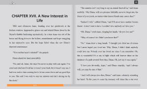 E-reader view showing a section of a book in two columns