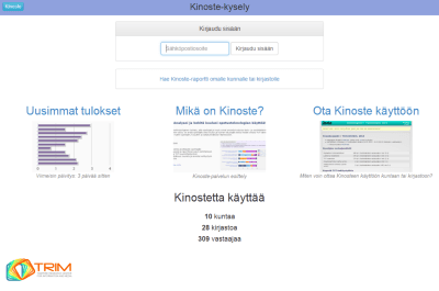 Screenshot from Kinoste