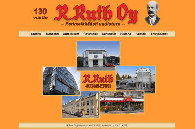 Screenshot from R.Ruth Oy website