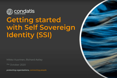 Screenshot from Getting started with self-sovereign identity (SSI) recording